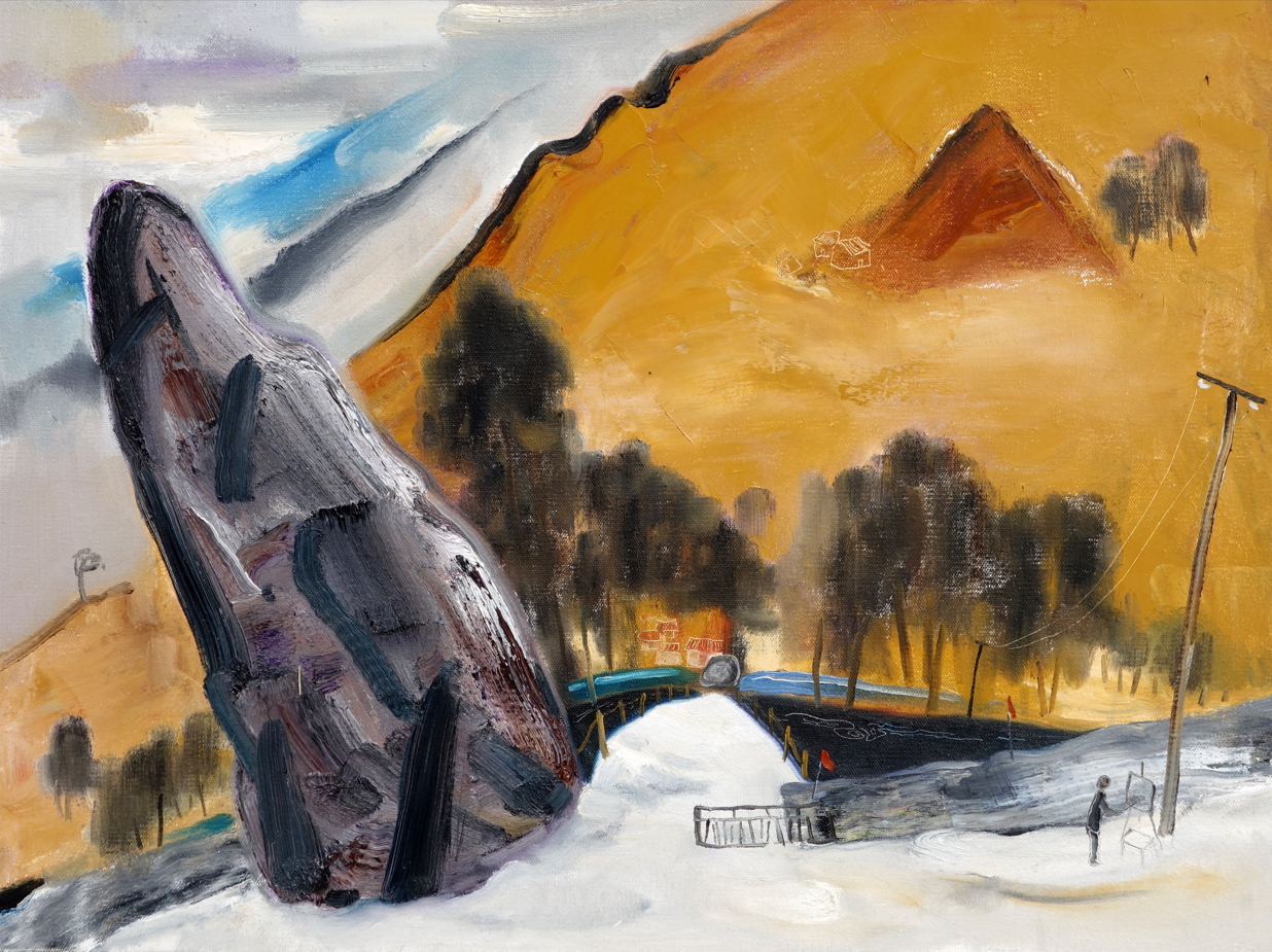 大洼写生有感-生辉油画 | ART生輝